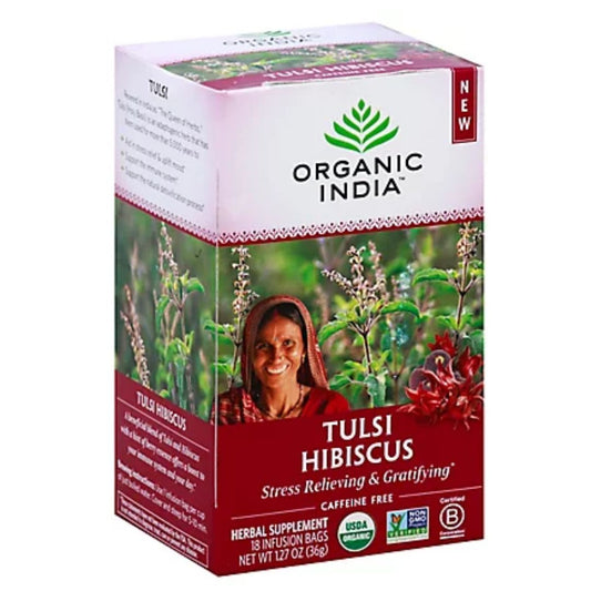 TULSI HIBISCUS ORGANIC INDIA