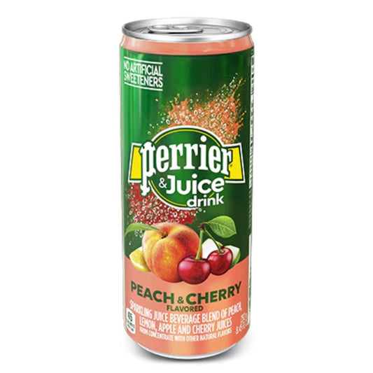 PERRIER PEACH & CHERRY