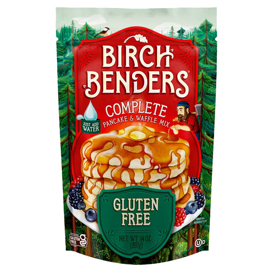 GLUTEN FREE PANCAKE & WAFFLE BIRCH BENDERS
