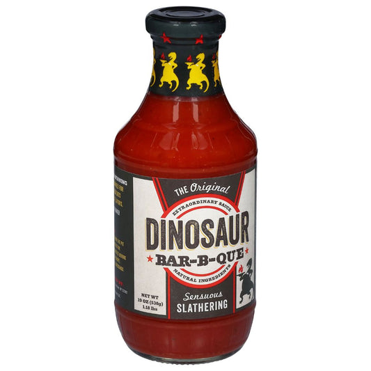 SALSA BBQ SENSUOUS SLATHERING DINOSAUR BAR B QUE 19 OZ