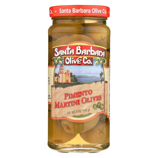 ACEITUNAS RELLENAS DE PIMIENTO MARTINI SANTA BARBARA 5 OZ
