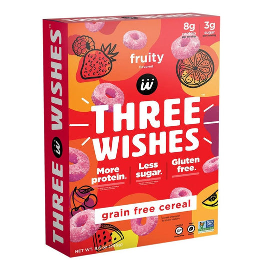 THREE WISHES CEREAL,FRUITY,GF