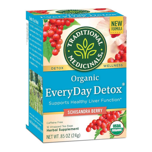 TÉ HERBAL DETOX DIARIO TRADITIONAL MEDICINALS 16 UND