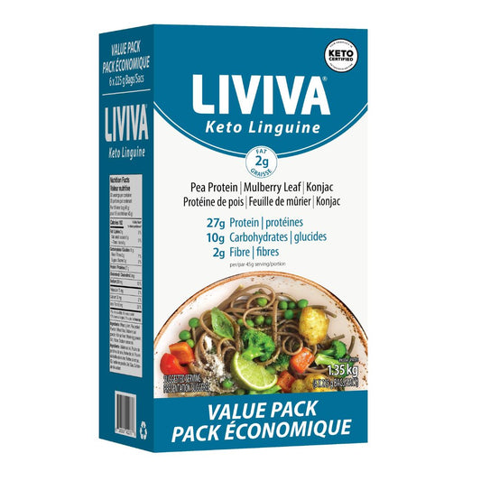 LIVIVA  PEA PROTEIN LINGUINE