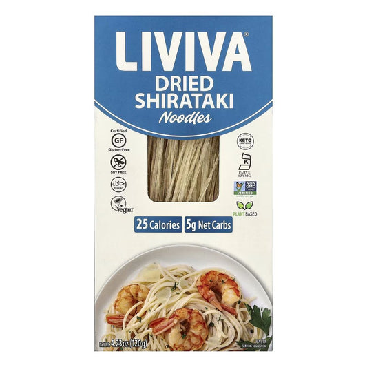 LIVIVA FIDEOS SECOS SHIRATAKI BAJOS EN CARBOHIDRATOS