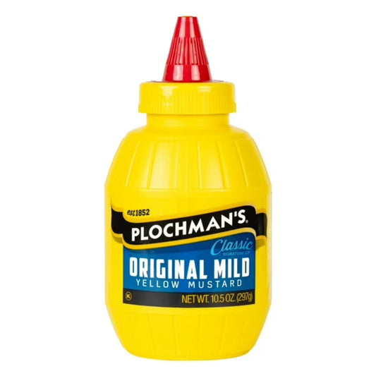 MOSTAZA AMARILLA ORIGINAL PLOCHMANS 10.5 OZ
