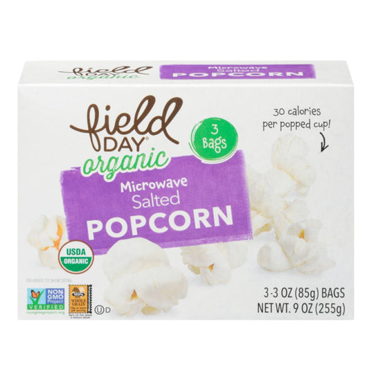 PALOMITAS DE MAÍZ PARA MICROONDAS SALADAS FIELD DAY 6 UND