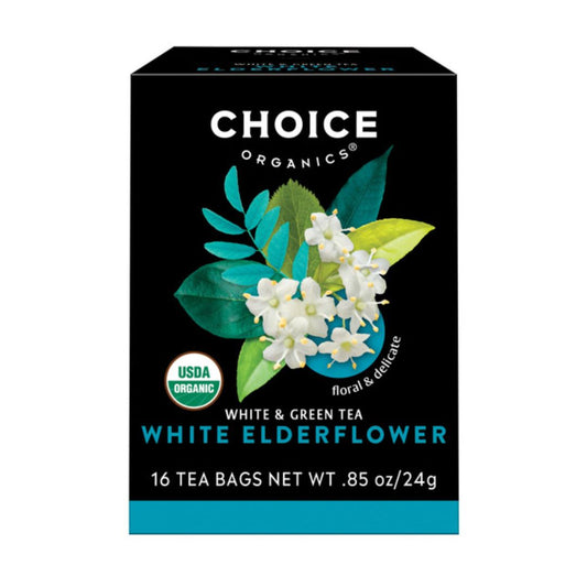 TÉ BLANCO Y VERDE ORGÁNICO CHOICE ORGANICS 16 UND
