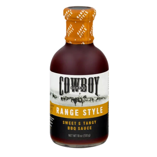 SALSA BBQ DULCE ESTILO CAMPESTRE COWBOY BRAND 18 OZ