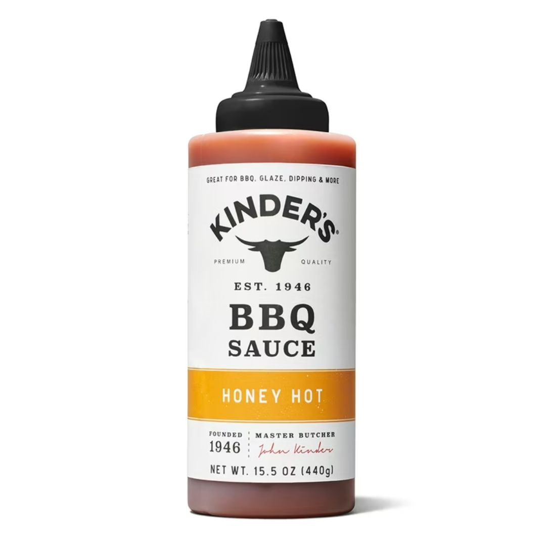 SALSA BBQ HONEY HOT KINDERS 15.3 OZ