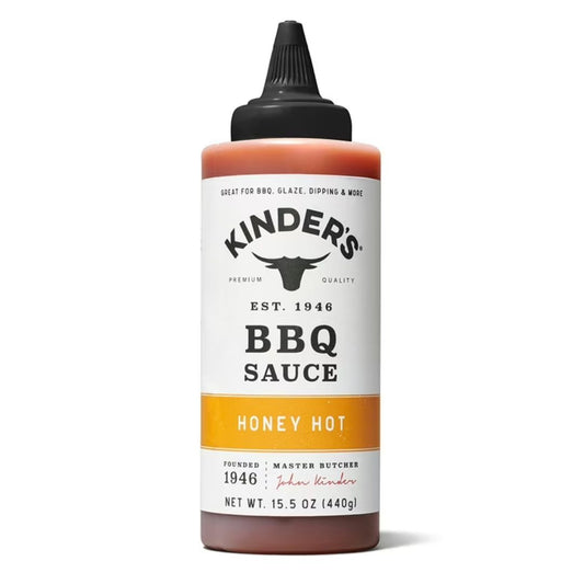 SALSA BBQ HONEY HOT KINDERS 15.3 OZ