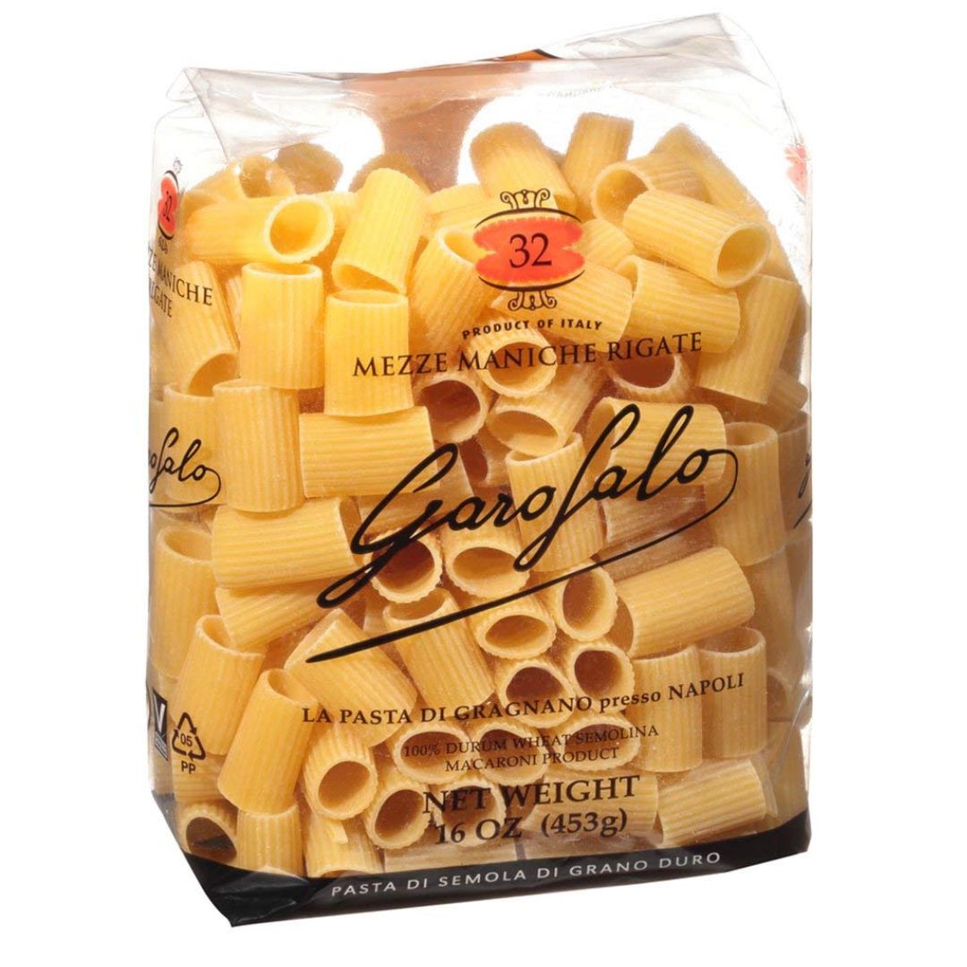 PASTA MEZZE MANICHE RIGATE GAROFALO 16 OZ