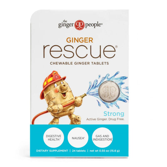 TABLETAS MASTICABLES JENGIBRE GINGER PEOPLE 24 UND