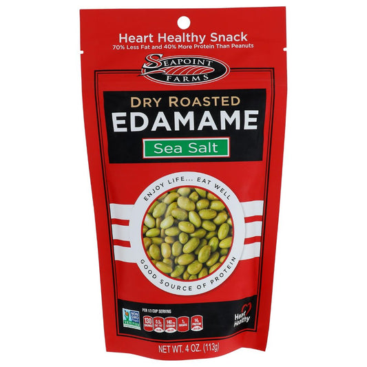 SEAPOINT FARMS DRY ROASTED EDAMAME LIGHTLY SALTED