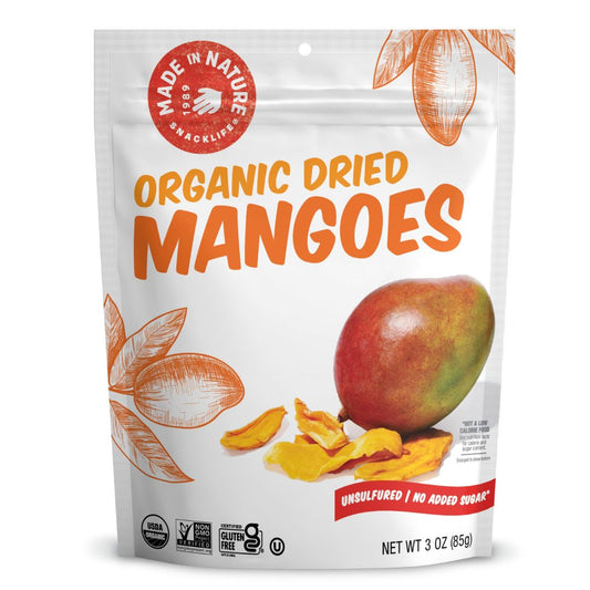 MANGO DESHIDRATADO ORGÁNICO MADE IN NATURE 85 G