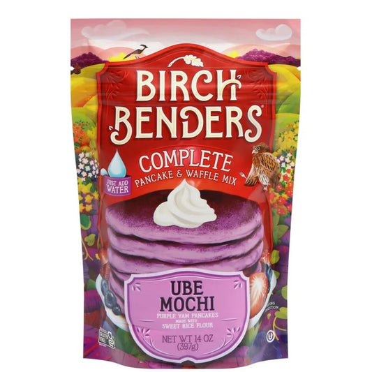 MEZCLA PANCAKE WAFFLE UBE MOCHI BIRCH BENDERS 14 OZ