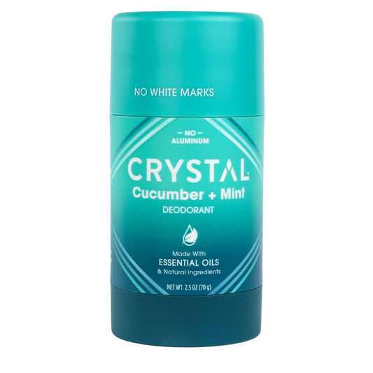 DESODORANTE MINERAL CUCUMBER MINT CRYSTAL BODY 2.5 OZ