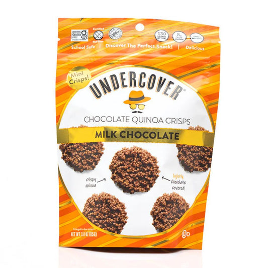 BOCADOS QUINOA CHOCOLATE CON LECHE UNDERCOVER 8.5 OZ