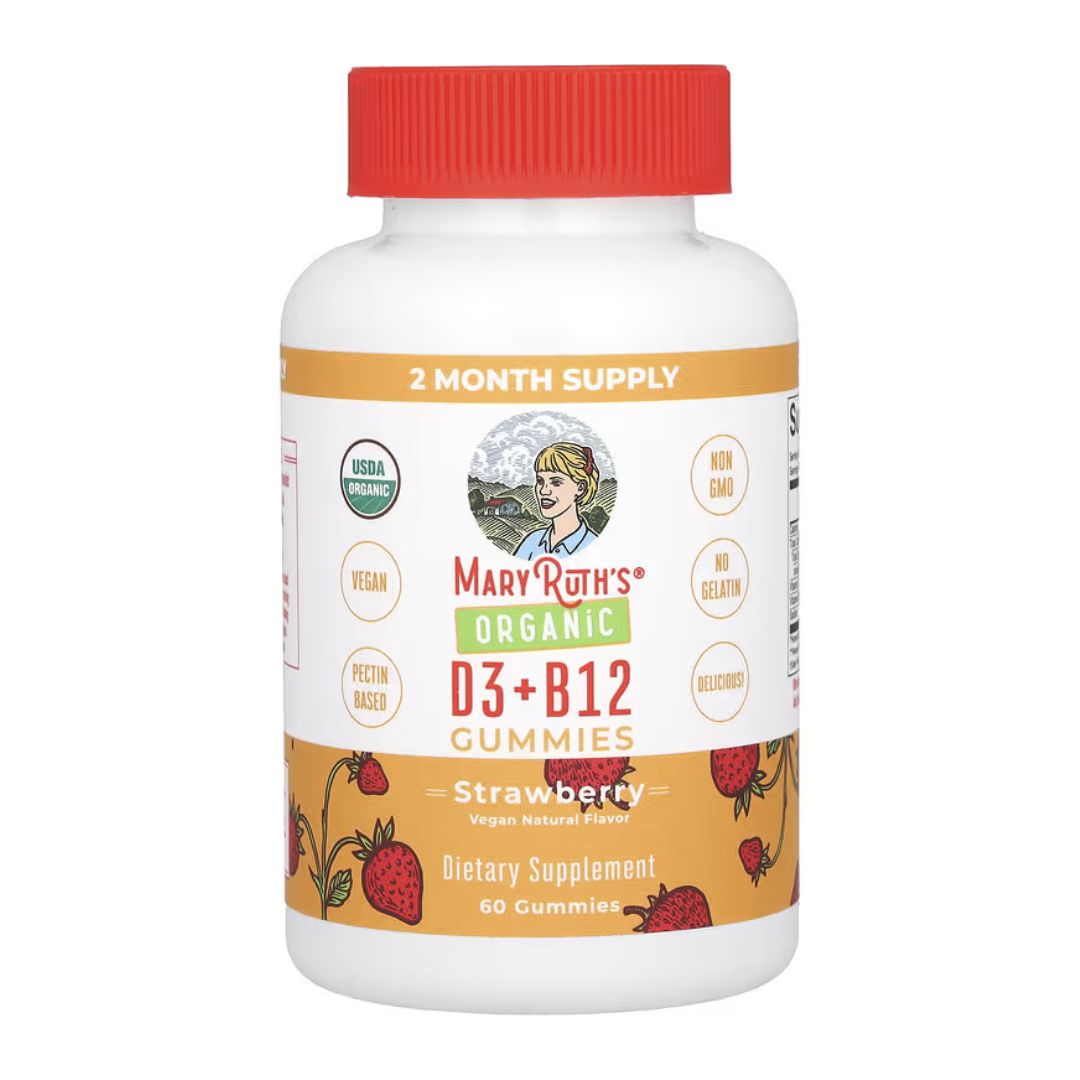 GOMITAS VITAMINA D3 Y B12 MARY RUTHS 60 UND