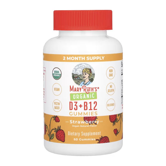 GOMITAS VITAMINA D3 Y B12 MARY RUTHS 60 UND