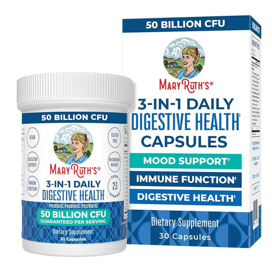 SUPLEMENTO PROBIÓTICO 3 EN 1 MARY RUTHS 30 UND