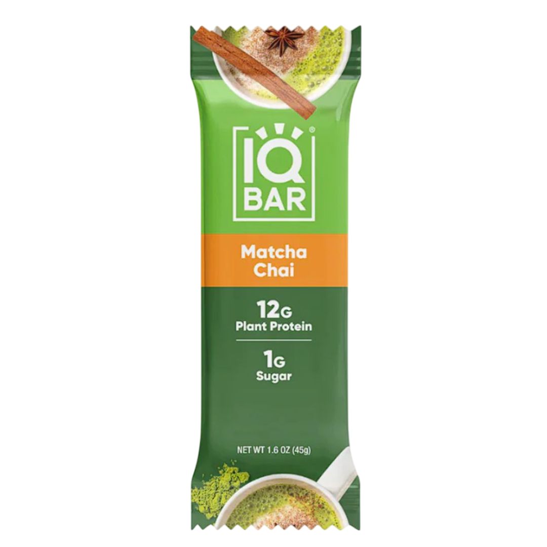 BARRA MATCHA CHAI IQ BAR 45 G