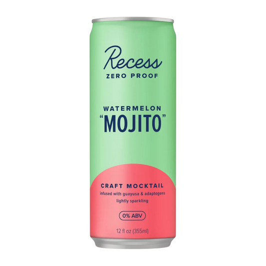 BEBIDA ZERO PROOF WATERMELON MOJITO RECESS 12 OZ