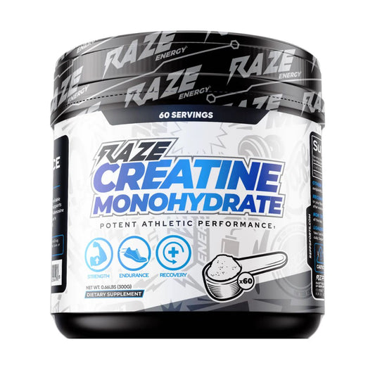 CREATINA MONOHIDRATADA RAZE 300 G