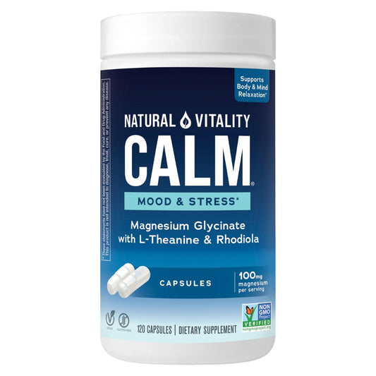 MAGNESIO EN CAPSULAS NATURAL VITALITY 120 UND