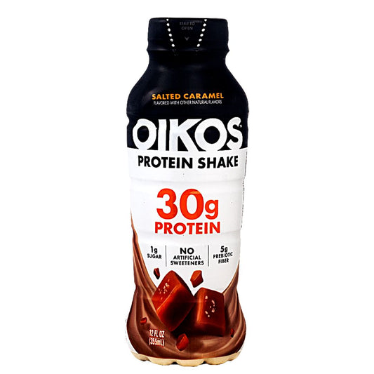 OIKOS BATIDO PROTEINA CARAMELO SALADO 12 OZ