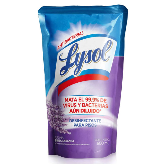 LYSOL FLOOR DOY PACK LAVANDA 800ML