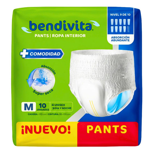 BENDIVITA (PANTS) CALZON ADULTO MEDIUM  10 UNDS