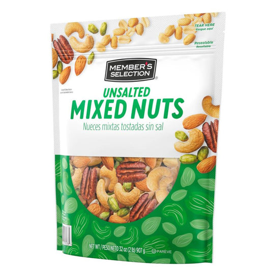 NUECES MIXTAS TOSTADAS SIN SAL 907 GRS