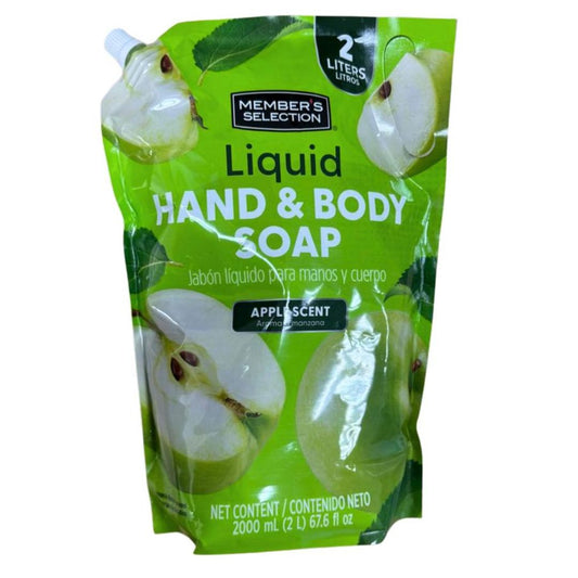 JABÓN LÍQUIDO MANZANA PARA MANOS Y CUERPO  MEMBERS SELECTION