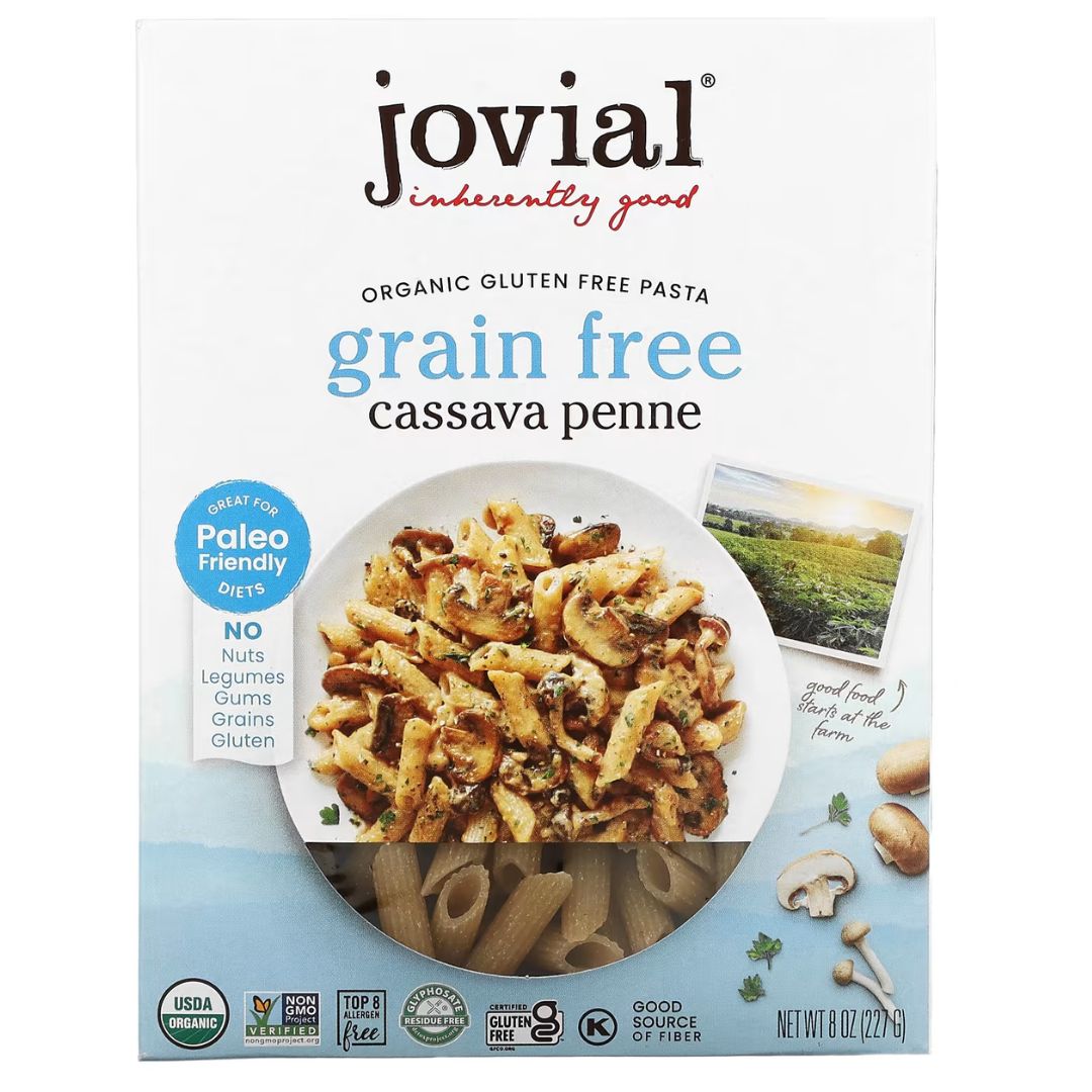 JOVIAL PASTA GRAIN FREE CASSAVA PENNE PASTA