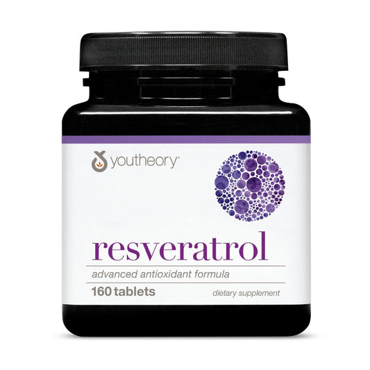 YOUTHEORY RESVERATROL ADVANCED ANTIOXIDANT