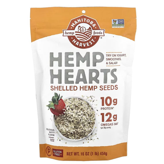 MANITOBA HARVEST HEMP HEARTS SHELLED HEMP SEEDS