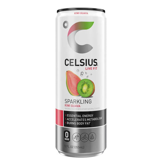 CELSIUS SPRKLNG KIWI GUAVA CAN 12OZ