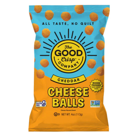 BOLITAS DE QUESO GLUTEN FREE THE GOOD CRISP COMPANY 4 OZ