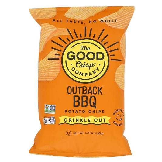 PAPAS FRITAS SIN GLUTEN SABOR A BARBACOA 156 G THE GOOD CRISP COMPANY