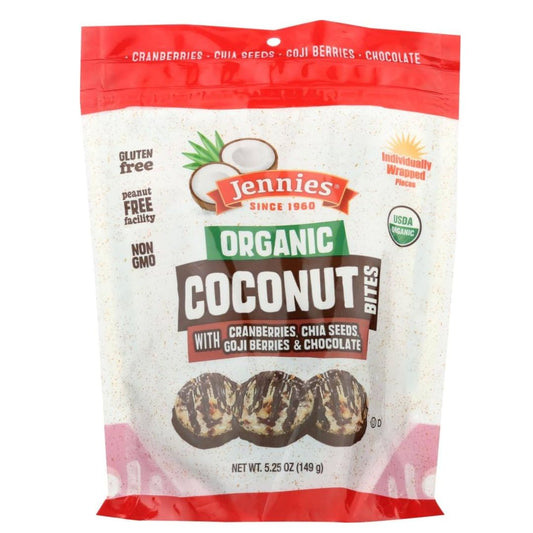BOCADITOS DE COCO Y DOBLE CHOCOLATE JENNIES 5.25 OZ