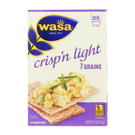 WASA PAN CRUJIENTE TIPO CRACKER DE 7 GRANOS LIGHT