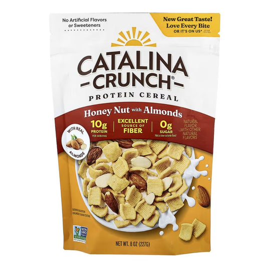 CATALINA CRUNCH CEREAL SABOR MIEL Y NUEZ CON ALMENDRAS