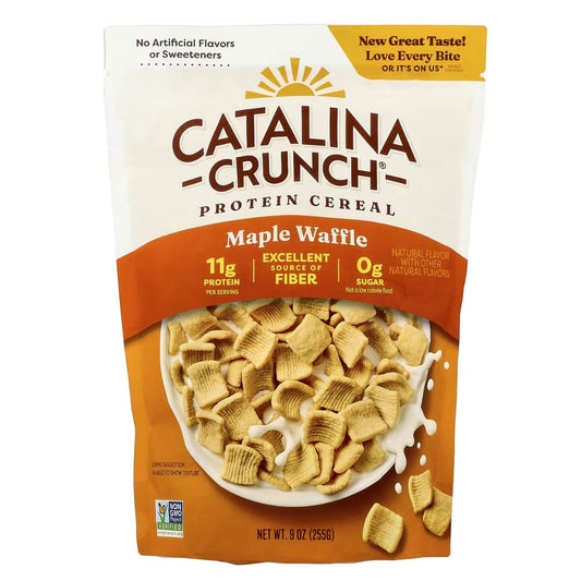 CATALINA CRUNCH CEREAL CRUJIENTE SABOR WAFFLE DE MAPLE