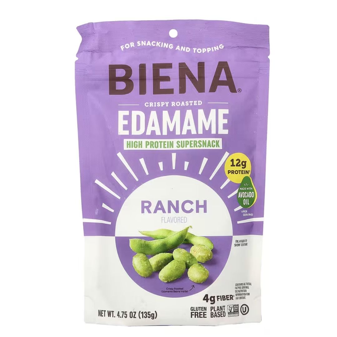 SNACK CRUJIENTE DE EDAMAME BIENA FOODS 4.75 OZ