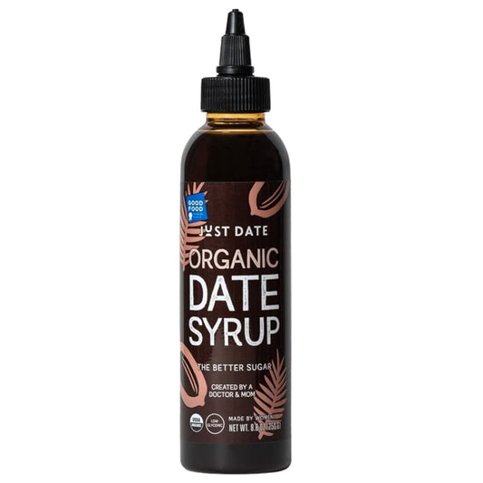 JUST DATE SYRUP JARABE DE DÁTILES ORGÁNICOS DE CALIFORNIA