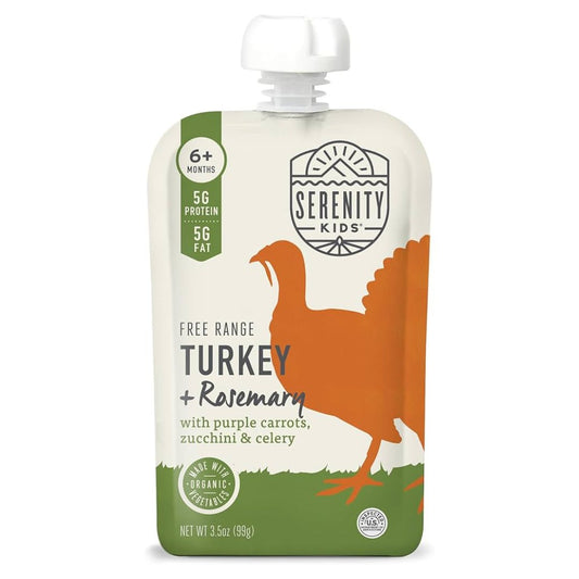 SERENITY KIDS PURÉ DE PAVO CON ROMERO