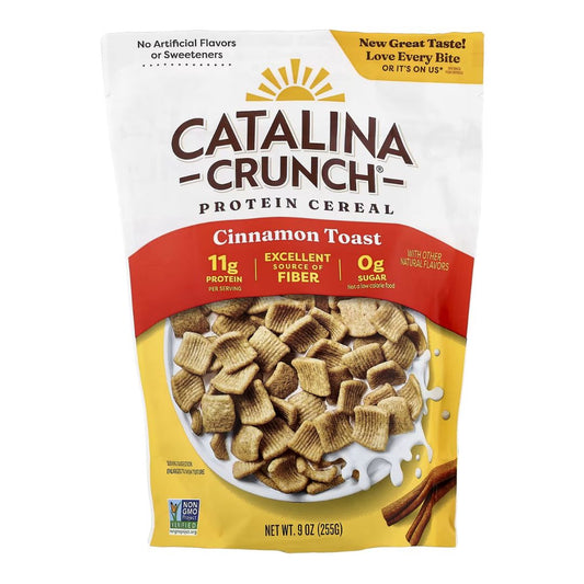 CEREAL CATALINA CRUNCH TOSTADO CUBIERTO DE CANELA Y AZUCAR