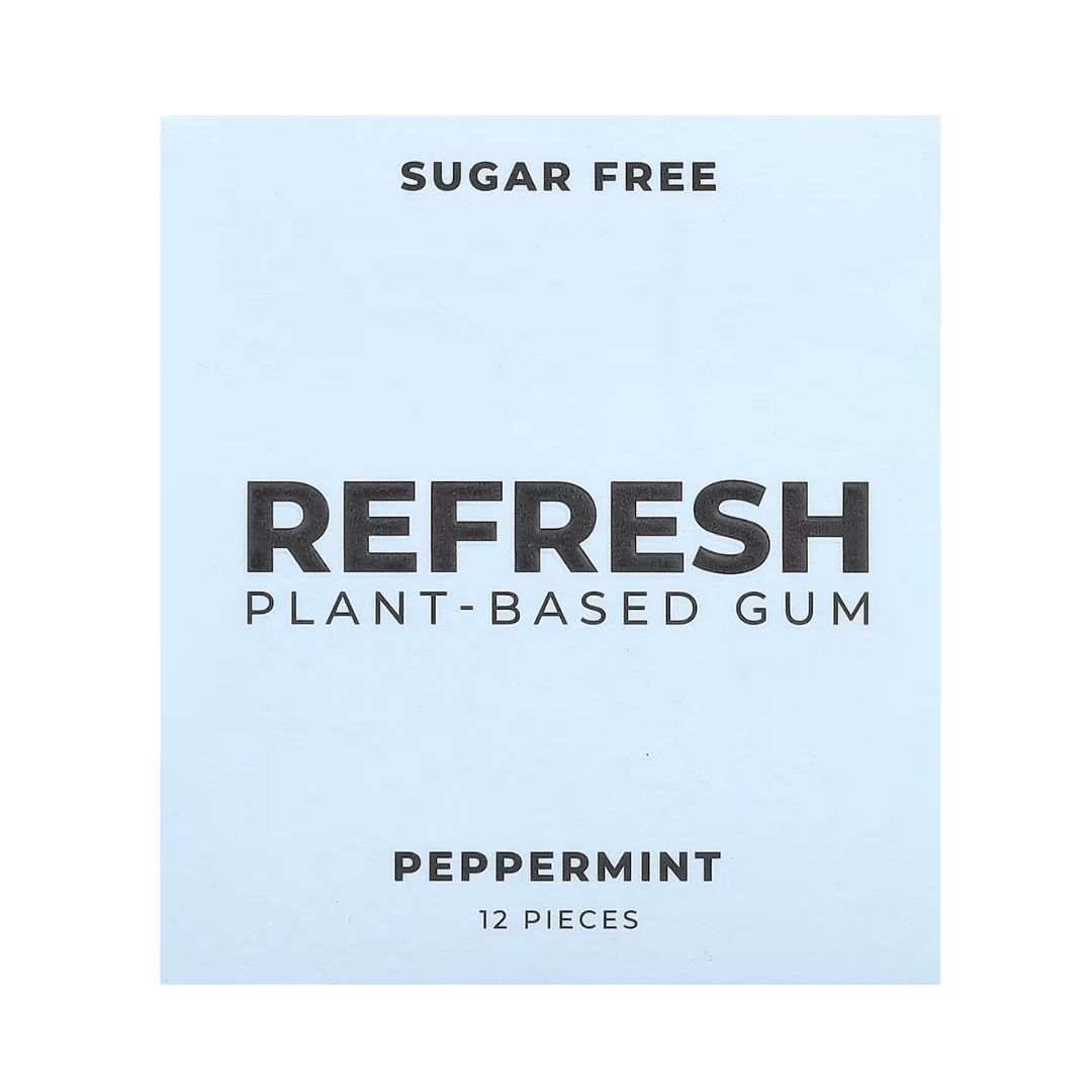 REFRESH GUM CHICLE SABOR MENTA PEPPERMINT