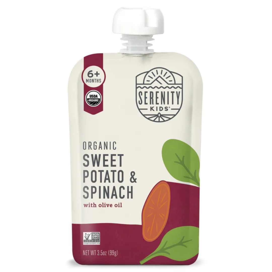 PAPILLA ORGÁNICA SWEET POTATO ESPINACA SERENITY KIDS 3.5 OZ